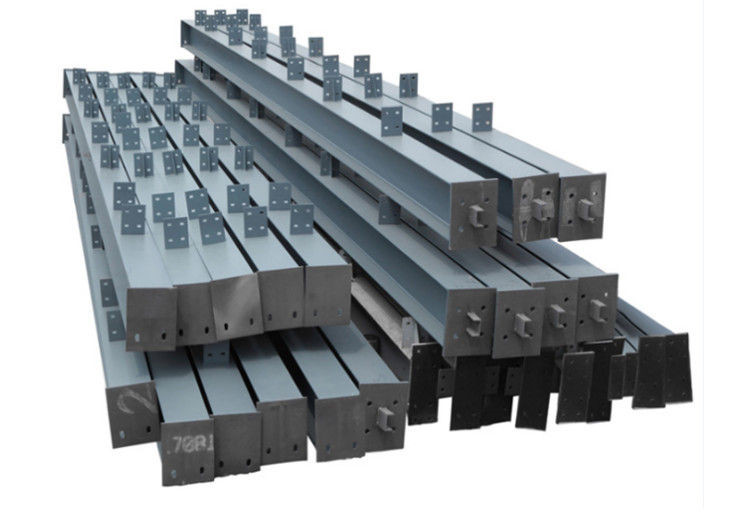 Estructura de acero industrial prefabricada para una fábrica