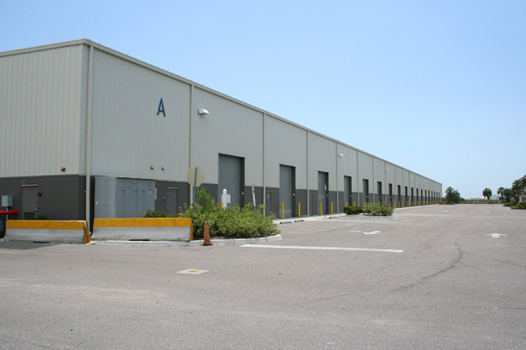 Edificio de estructura de acero de almacén para la industria logística